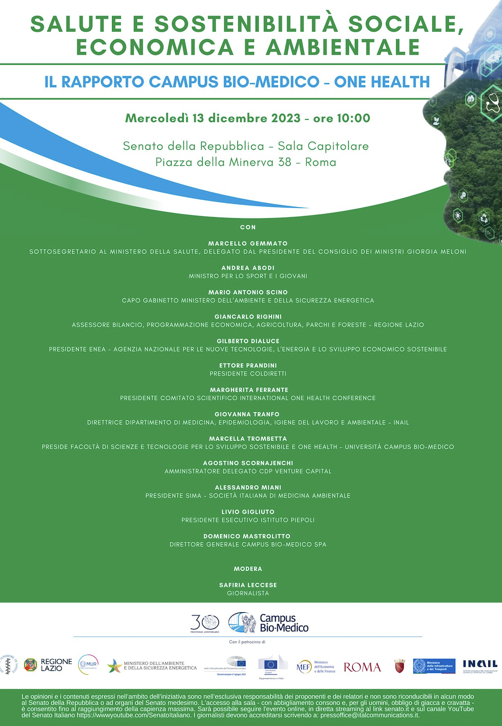 Salute e Sostenibilità Sociale, Economica e Ambientale